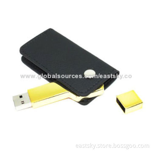 Key Promotional USB Flash Drive, Made of Stainless Metal, Plug-and-play Function